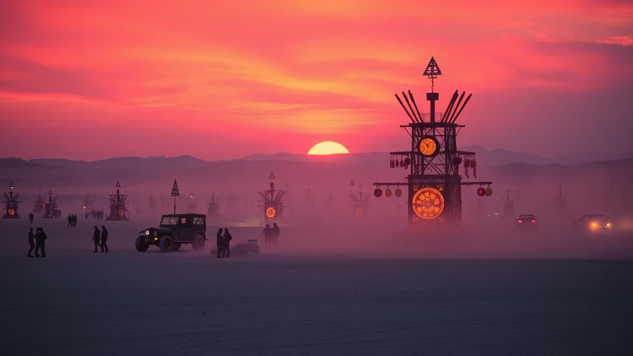 Major Lazer on the playa